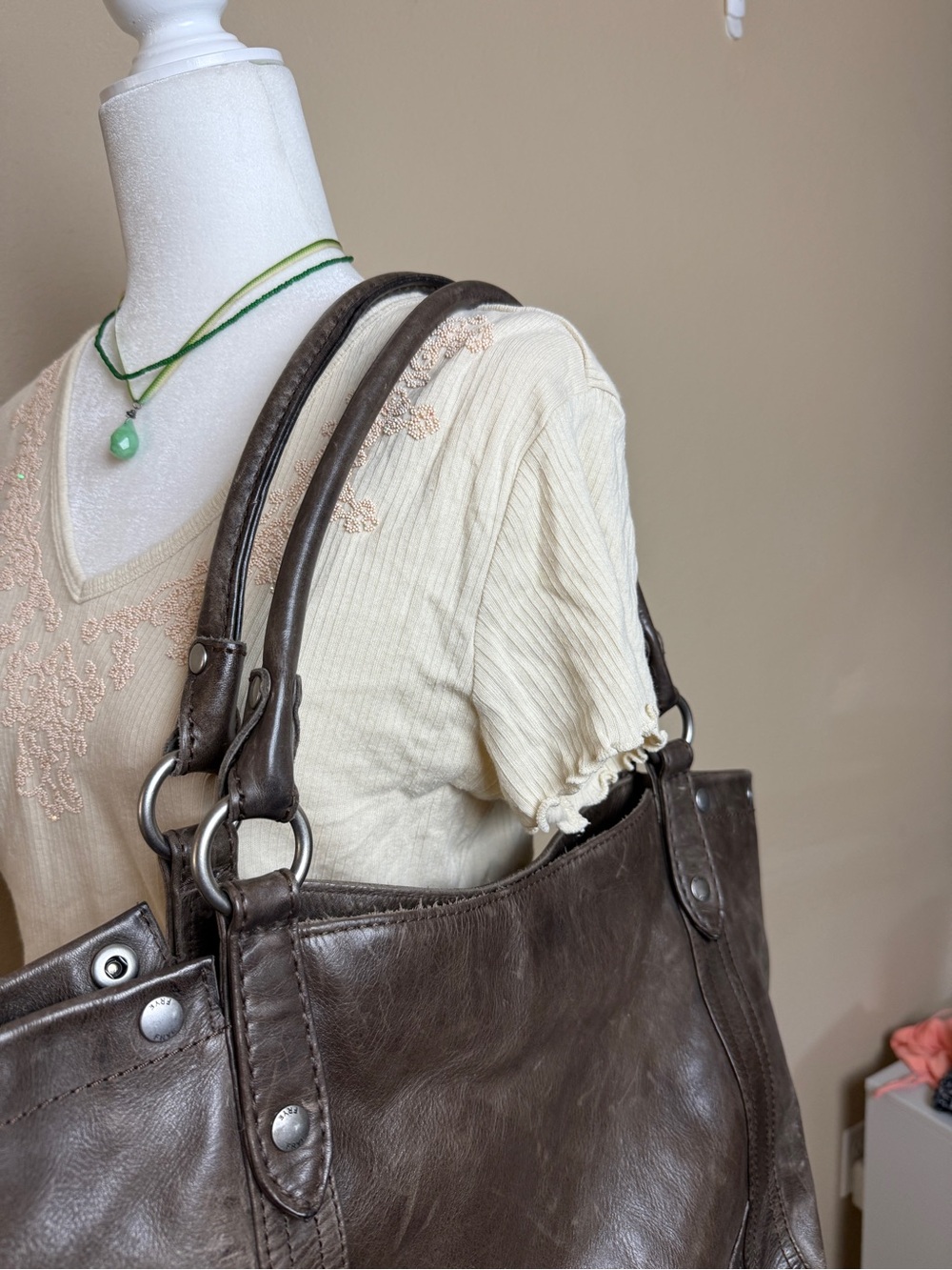 Frye Leather Melissa Shoulder Bag - Picture 4 of 8